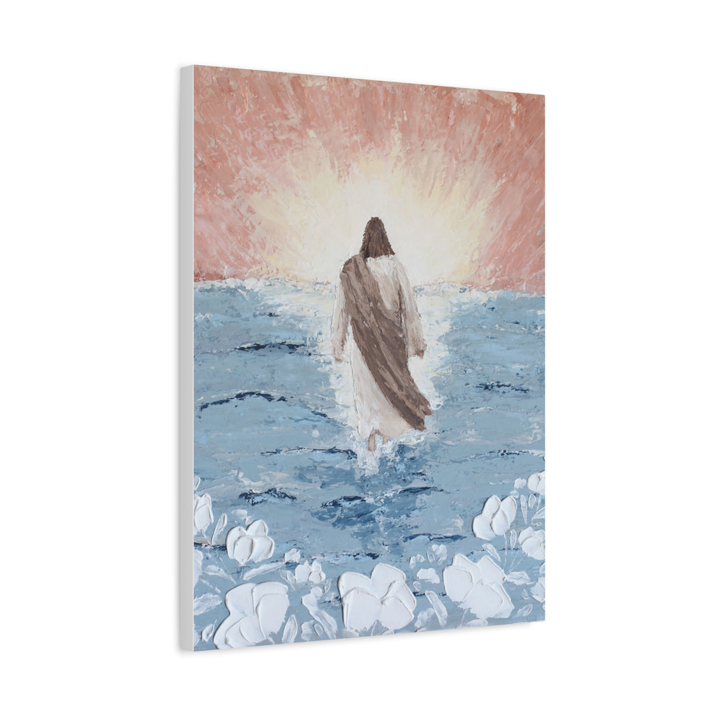 “Walk in Faith” Matte Canvas Print, Stretched, 1.25”