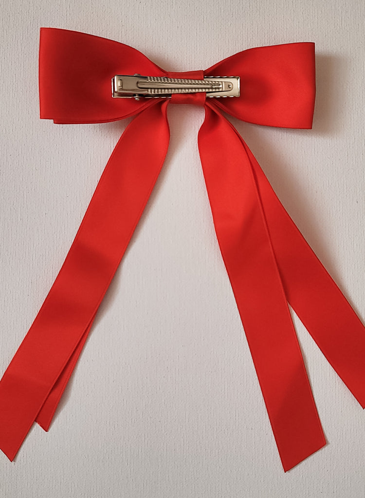 Red Hair Bow