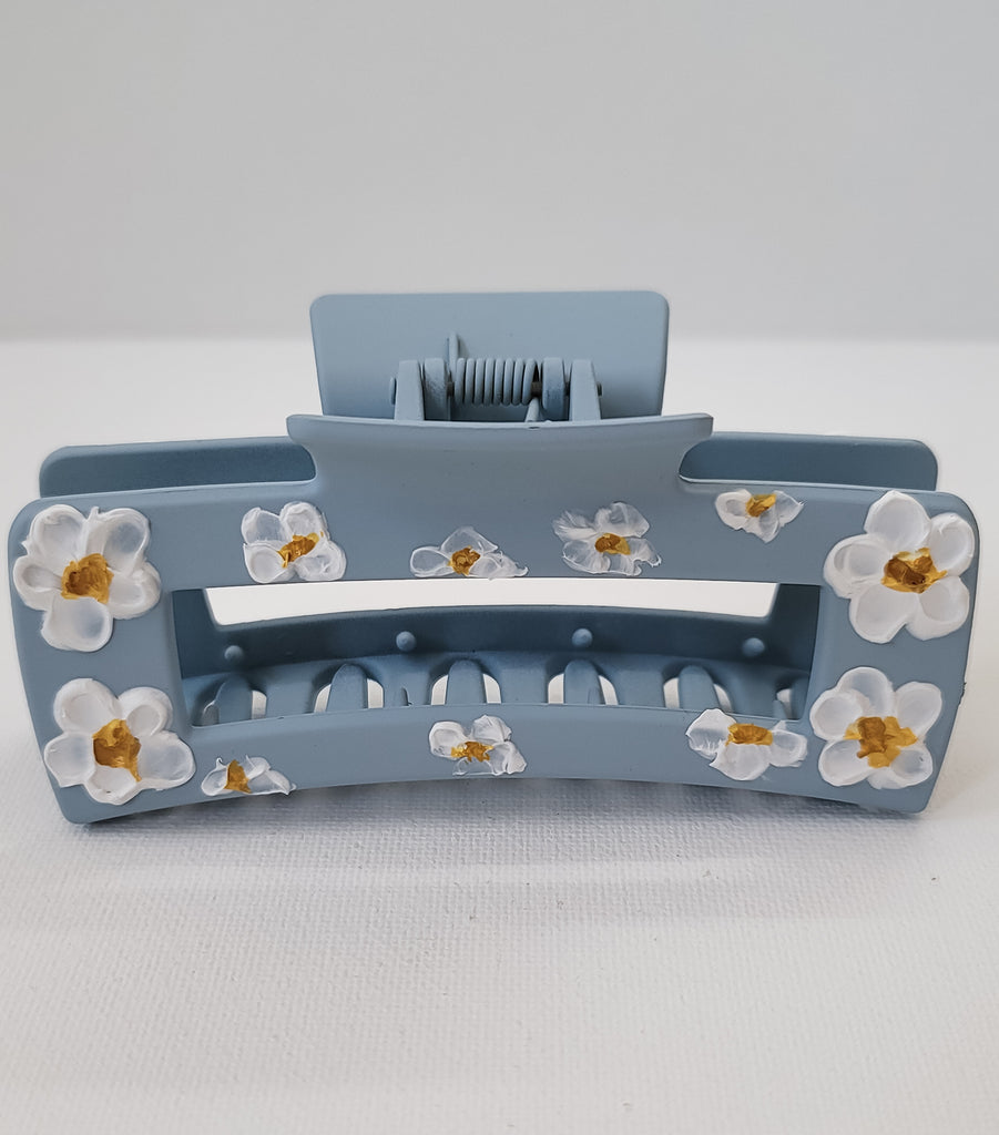 Sky Blue Claw Clip
