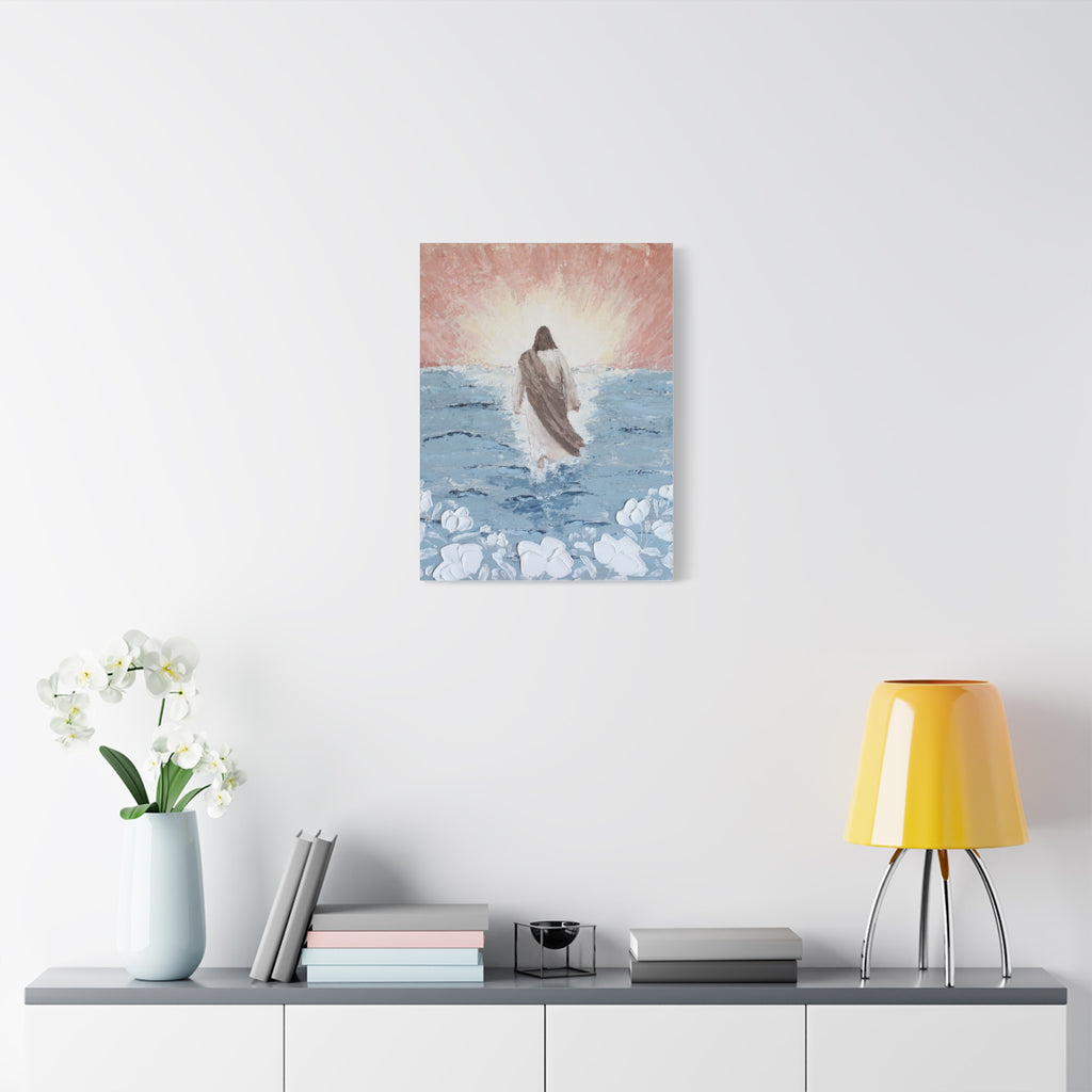 “Walk in Faith” Matte Canvas Print, Stretched, 1.25”