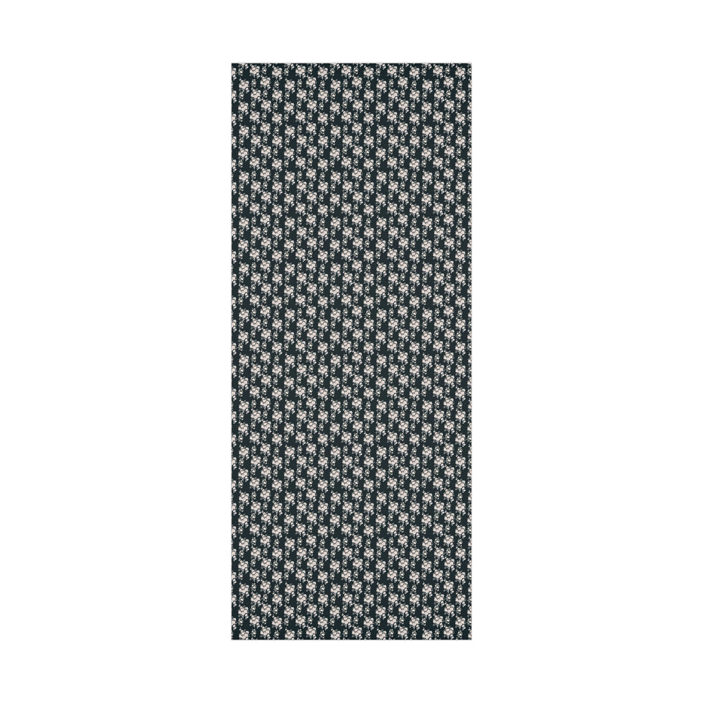 Floral Wrapping Paper, Painted Flowers Gift Wrap, Wrapping Paper Roll, Gift Packaging, Present Decoration, Floral Pattern, Christmas florals