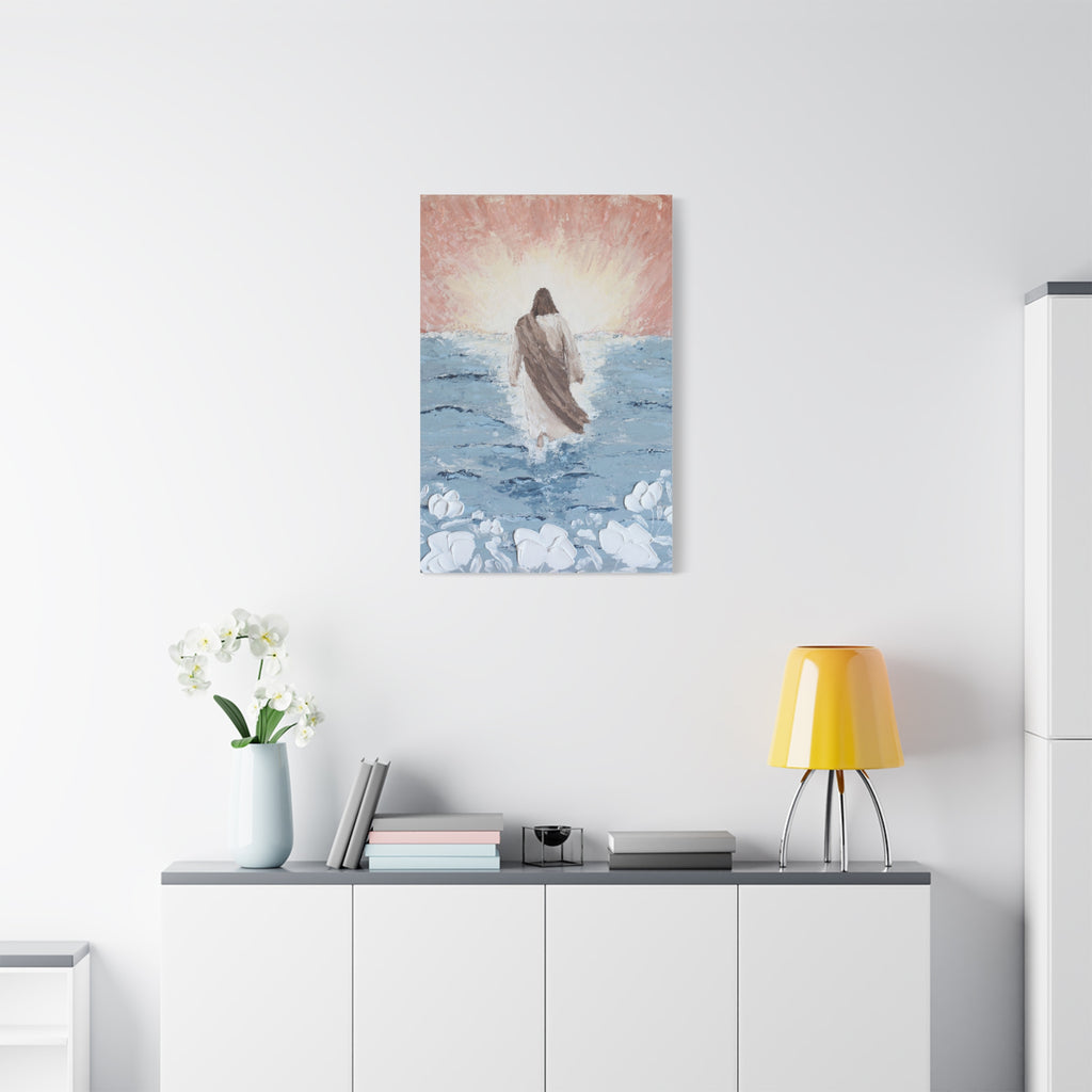 “Walk in Faith” Matte Canvas Print, Stretched, 1.25”