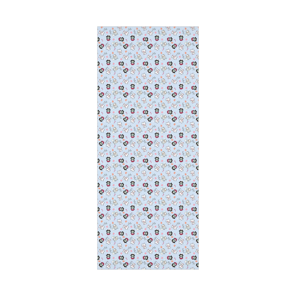 Wrapping Papers, Holiday Gift Wrap, Christmas Animal Print, Winter Wonderland Theme, Polar Bear Penguin Arctic Fox Design