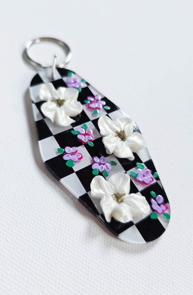 Hand-Painted Keychain