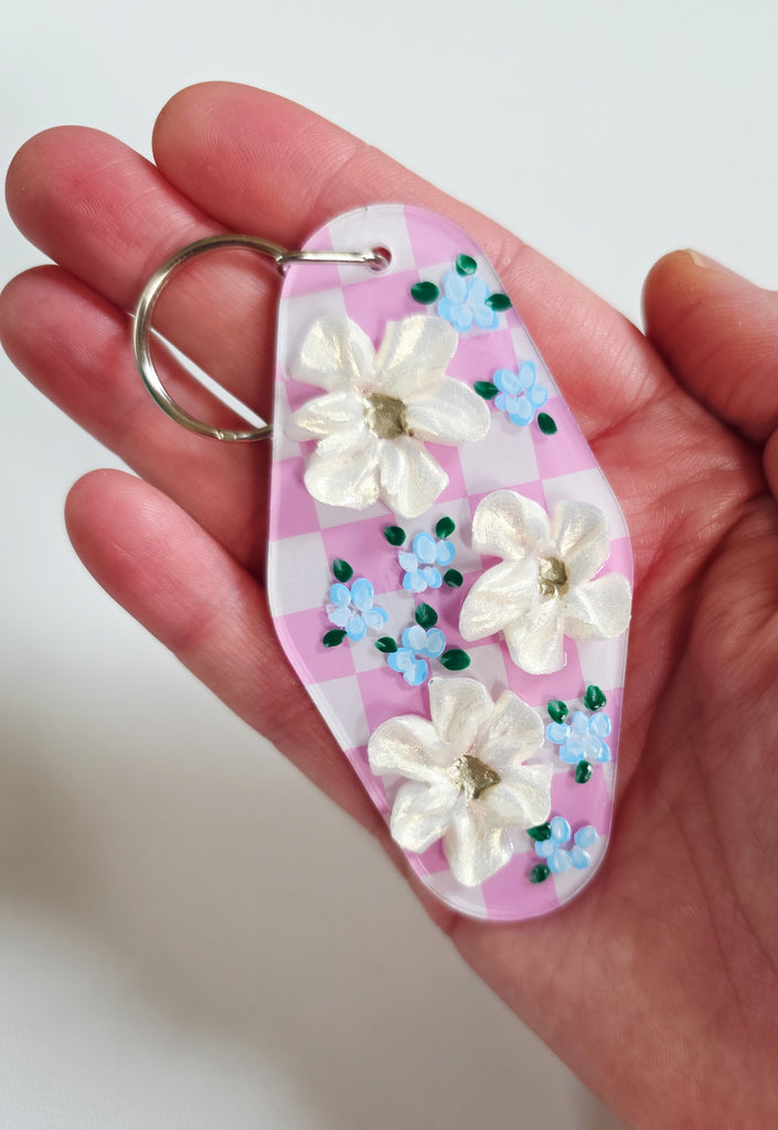 Hand-Painted Keychain