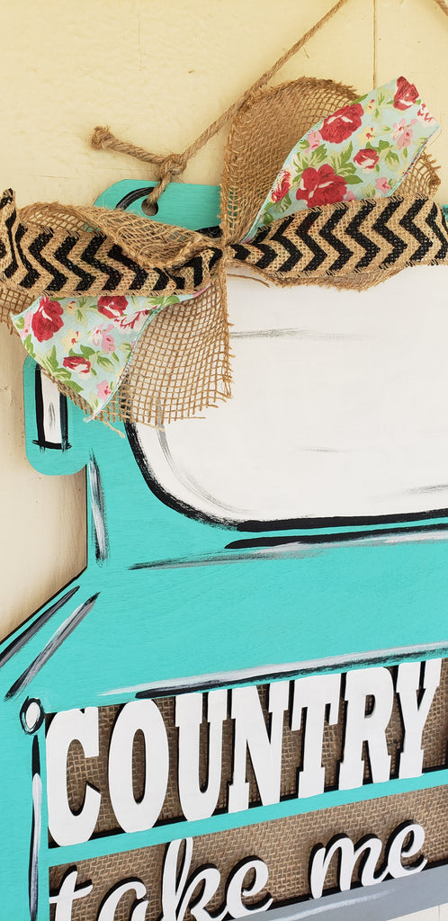 Country Roads Truck Door Hanger