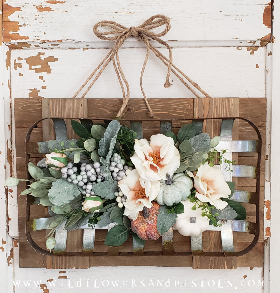 Fall Blossoms Wreath