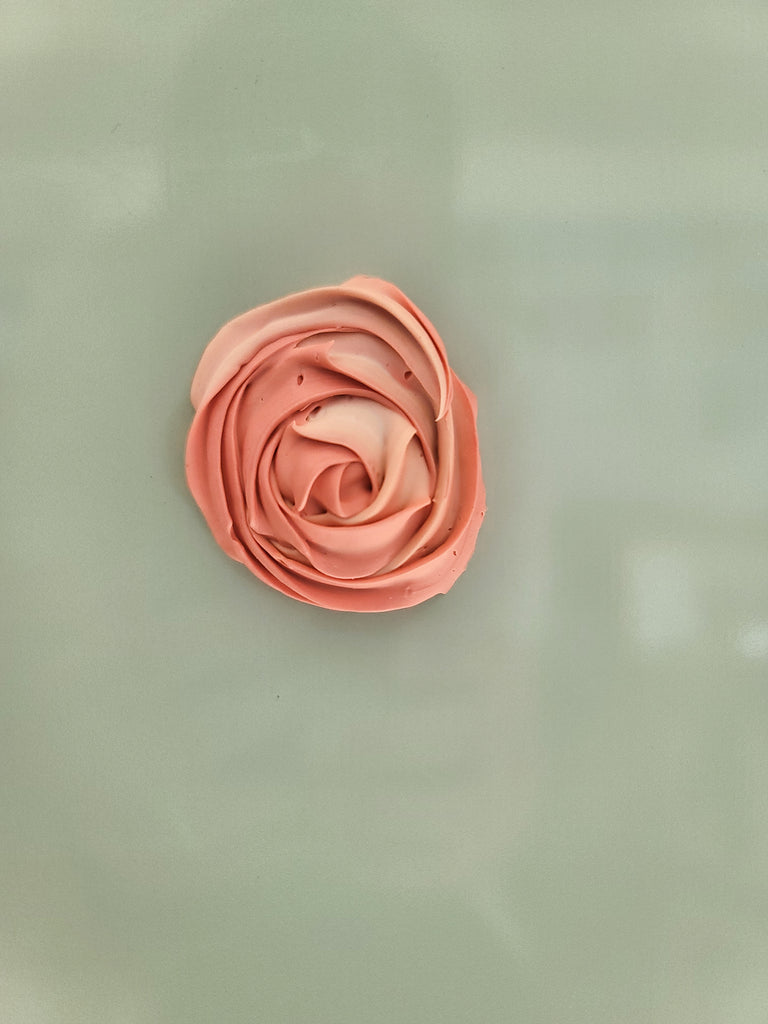 Pink Rosette Magnets