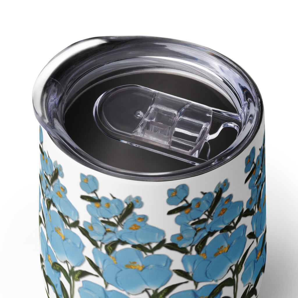 The Good Vibes Wine tumbler