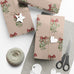 Christmas Mistletoe Wrapping Papers, Holiday Gift Wrap, Festive Present Packaging, Xmas Decor Paper, Red Bow Design