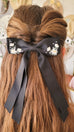 Black Hair Bow