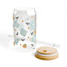 Halloween Ghosts & Candy Corn Sipper Glass