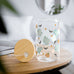 Halloween Ghosts & Candy Corn Sipper Glass