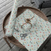 Wrapping Paper Set - Christmas Bows Garland Flowers Bells