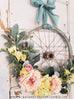Vintage Bicycle Wreath