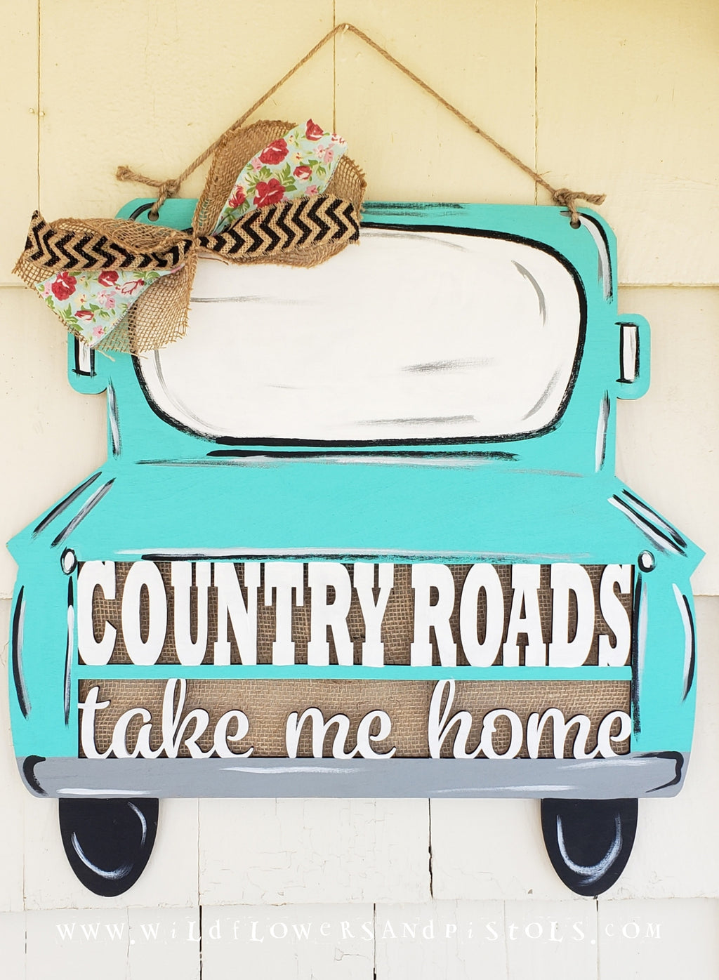 Country Roads Truck Door Hanger