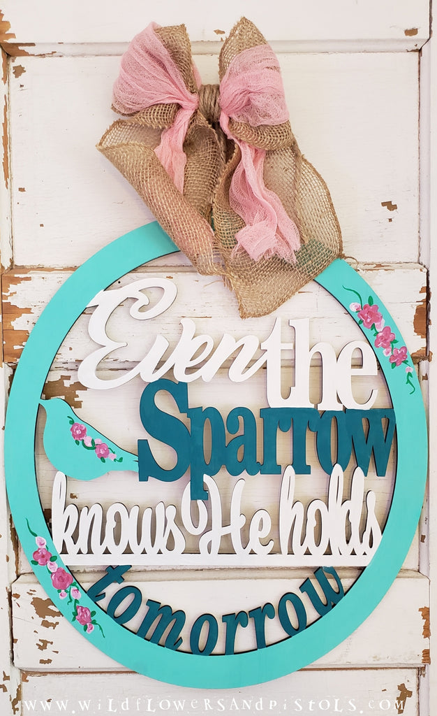 Sparrow Door Hanger