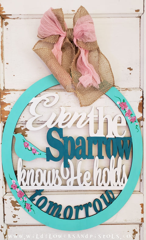 Sparrow Door Hanger