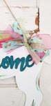 Llama 'Welcome' Door Hanger