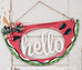 'Hello' Watermelon Door Hanger