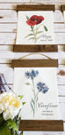 Wildflower Botanical Canvas Prints