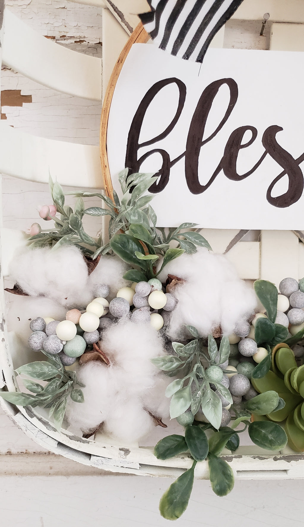 tobacco basket christmas wreath How To Make A Beautiful Tobacco basket ornament - Christmas