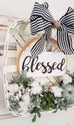 'Blessed' Fall Tobacco Basket Wreath