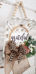 'Grateful' Tobacco Basket Wreath