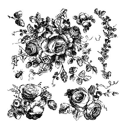 Decor Stamp - Floral – Wildflowers & Pistols