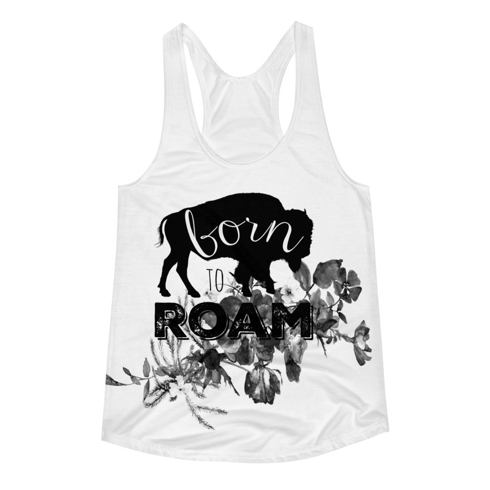 Born to Roam Racerback Tank