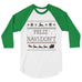 Feliz Navi-Don't Raglan Shirt