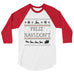 Feliz Navi-Don't Raglan Shirt