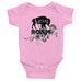 Born to Roam Floral Infant Bodysuit