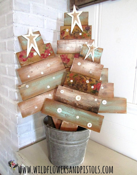 Pallet Wood Christmas Trees Class